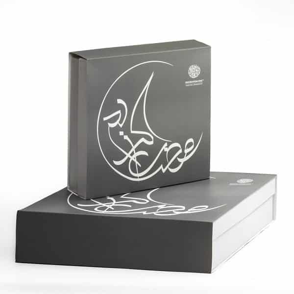صحن العشاء رمضان كريم بلاتين - 6 صحون - Image 2