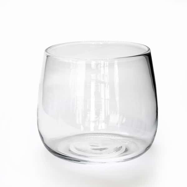 Small Clear Glass Vase