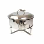 Elegant Copper Silver Sanabel Large Warmer – 6L Capacity