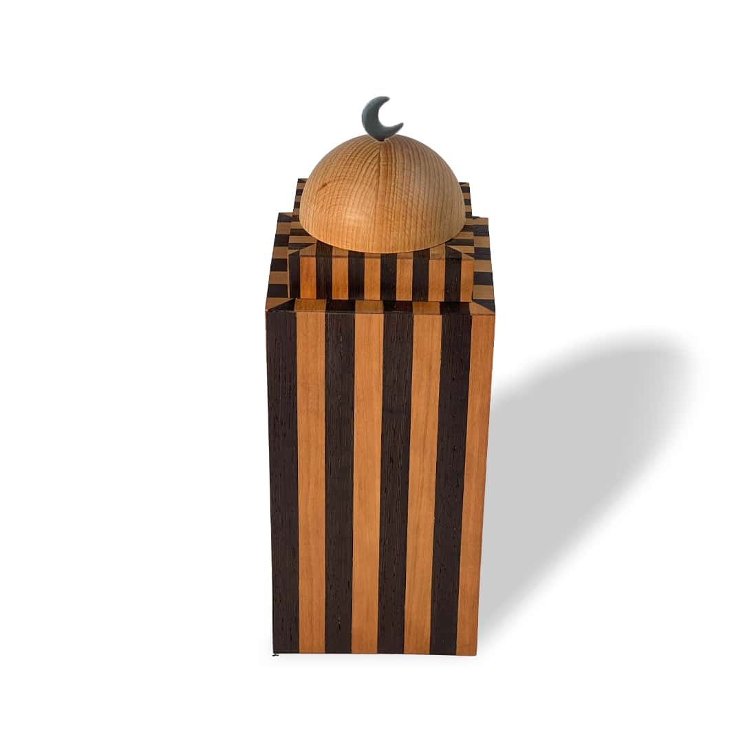 585 Islamic Wooden Minaret