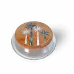 Luxury Glass Bonbonniere featuring exquisite Mother of Pearl inlay