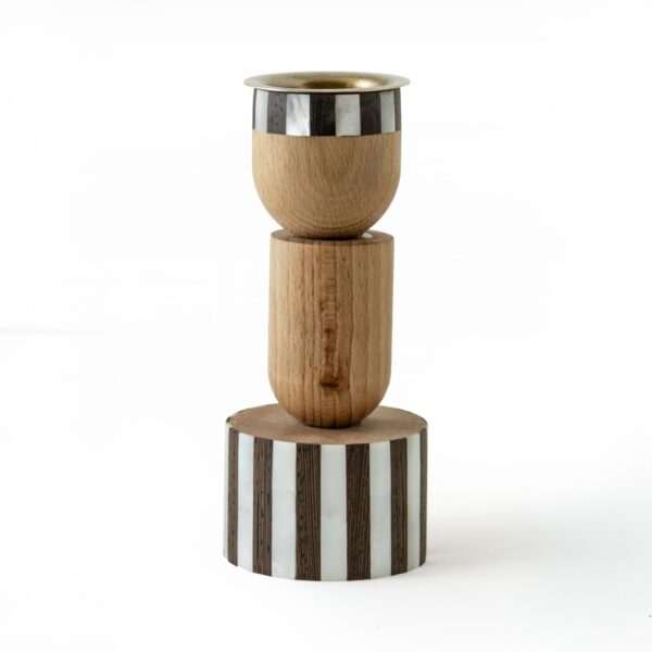 Mabkhara Naseej Maple Wood & Walnut Veneer with Mother of Pearl Inlay - Image 1