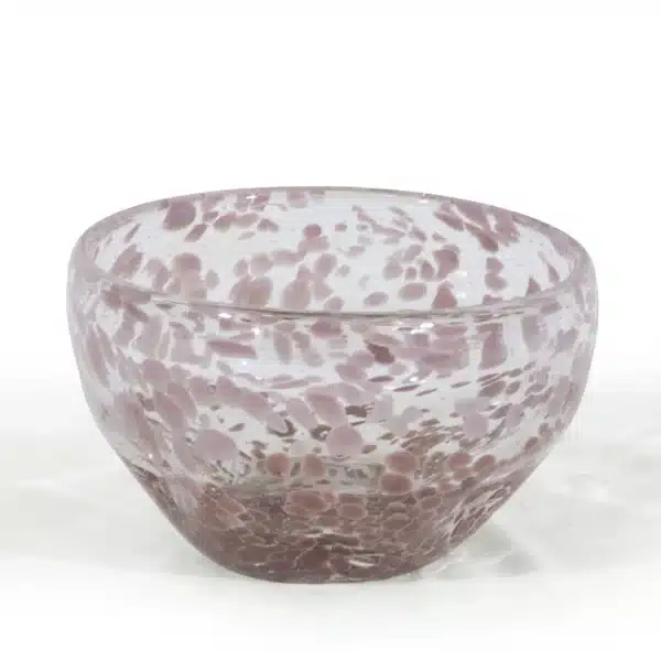 Bowl Safa Collection in Plum Glass