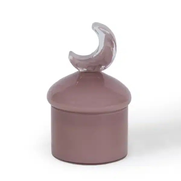 Minaret Bonbonierre Safa Collection in Plum Glass (1 Layer)
