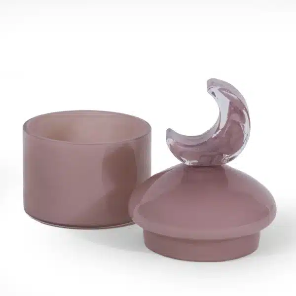 Minaret Bonbonierre Safa Collection in Plum Glass (1 Layer) - Image 2