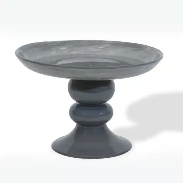 Cake Stand Safa Collection in Cloud Glass (27x27x20cm)