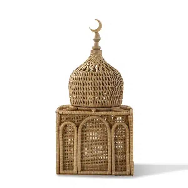 قبة راتان مجلس بلون العسل | ديكور رمضان 2026 من ديكورايشن ون - Image 2
