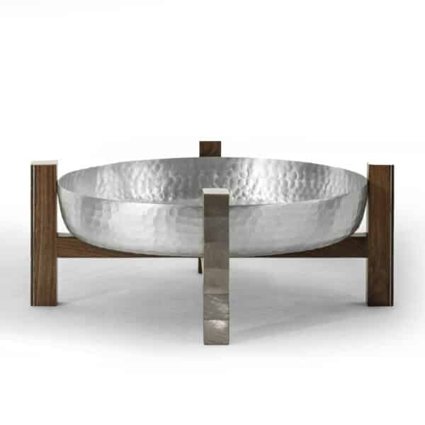 Plate Jawhar xriser Silver Large artisan