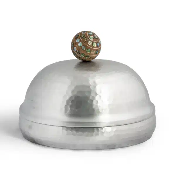 Dome with MOP Handle Jawhar Green-Large