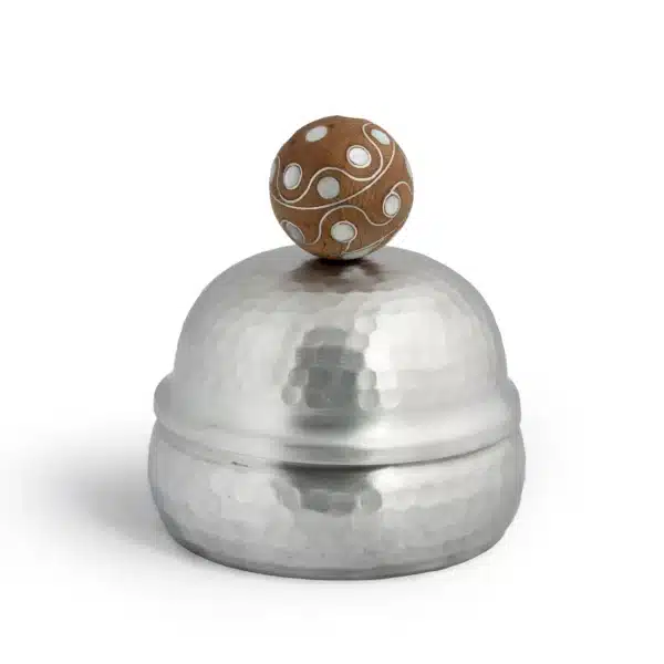 Dome with MOP Handle Jawhar White-Small
